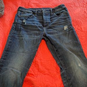 American Eagle air flex relaxed straight mens jeans